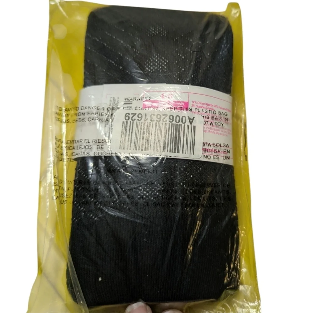 The Children's Place Black Tights Size 4-5